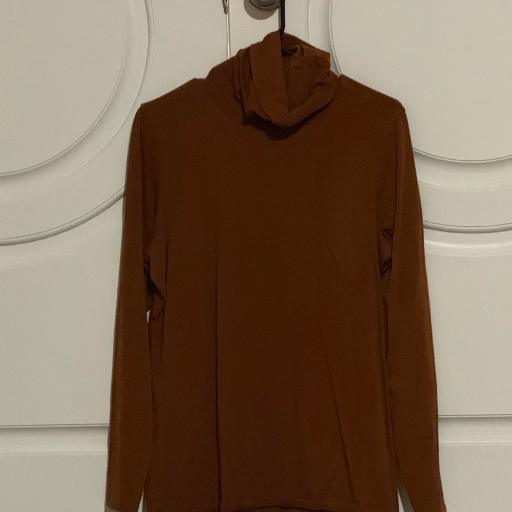 Peruvian Connection Women’s Turtleneck Sweater in Rich Brown
